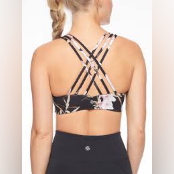 Athleta Other - Athleta Hyper Focused Floral Print Bra In Powervita